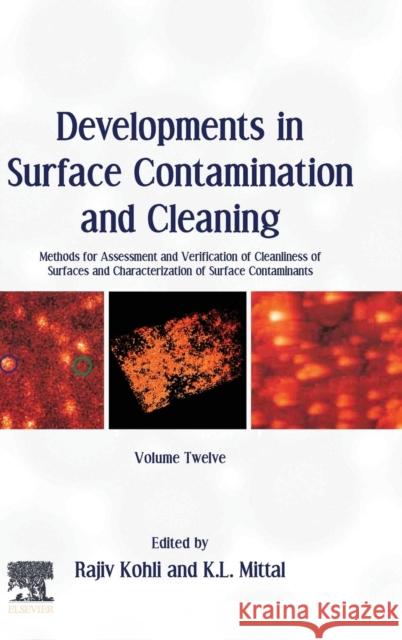 Developments in Surface Contamination and Cleaning, Volume 12: Methods for Assessment and Verification of Cleanliness of Surfaces and Characterization