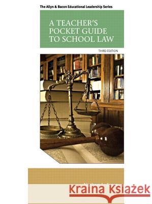 A Teacher's Pocket Guide to School Law