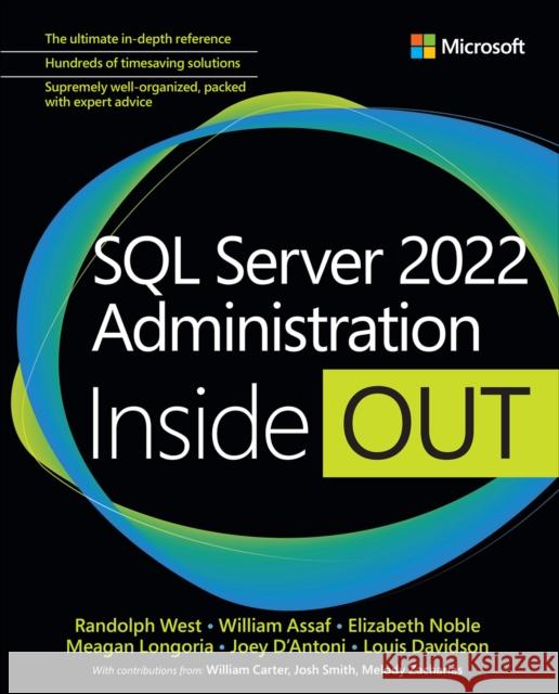 SQL Server 2022 Administration Inside Out