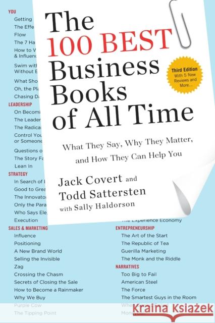 The 100 Best Business Books of All Time: What They Say, Why They Matter, and How They Can Help You