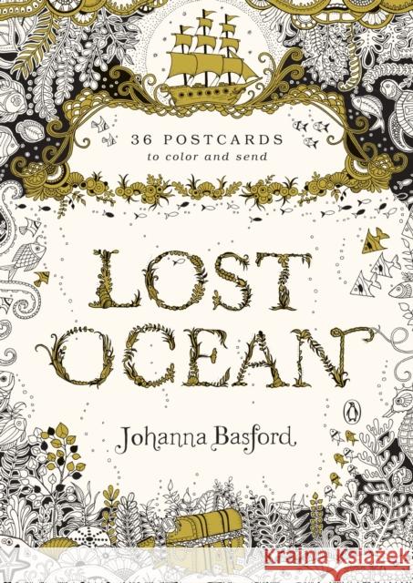 Lost Ocean: 36 Postcards to Color and Send