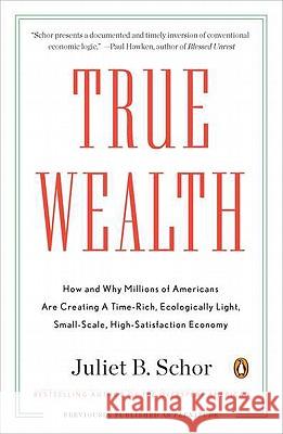 True Wealth: How and Why Millions of Americans Are Creating a Time-Rich, Ecologically Light, Small-Scale, High-Satisfaction Economy