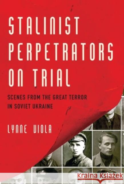 Stalinist Perpetrators on Trial: Scenes from the Great Terror in Soviet Ukraine