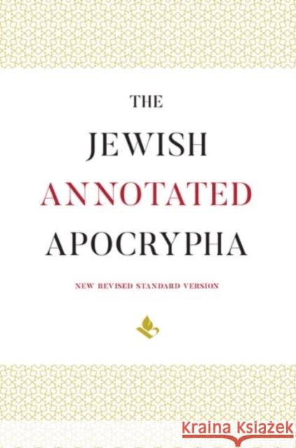 The Jewish Annotated Apocrypha