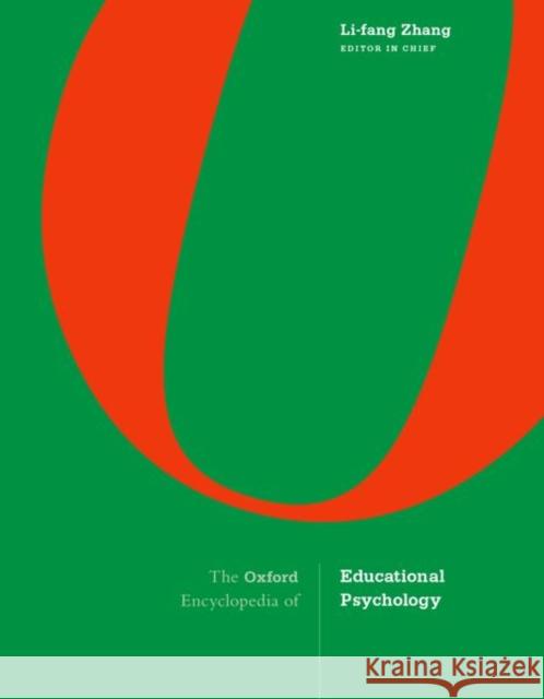 The Oxford Encyclopedia of Educational Psychology