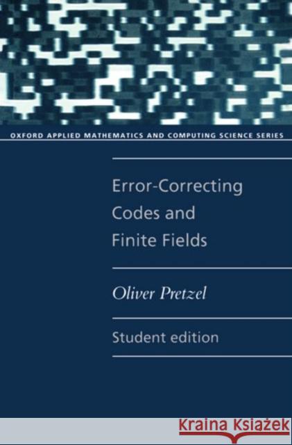 Error-Correcting Codes and Finite Fields