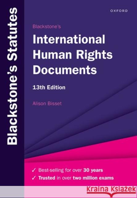 Blackstone's International Human Rights Documents