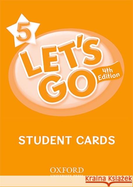 Let's Go 5 Student Cards: Language Level: Beginning to High Intermediate. Interest Level: Grades K-6. Approx. Reading Level: K-4