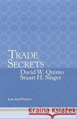 Trade Secrets: Law and Practice