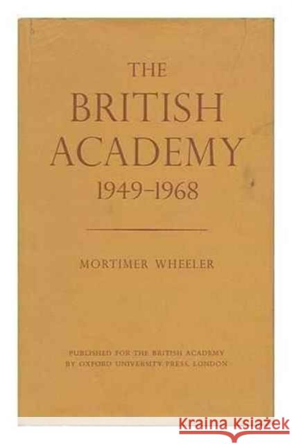 The British Academy 1949-1968