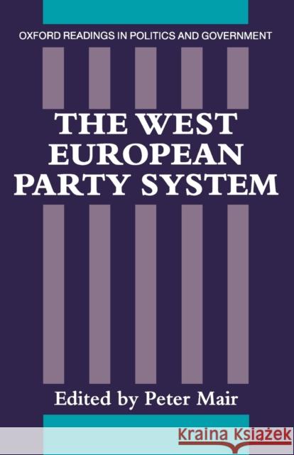 The West European Party System