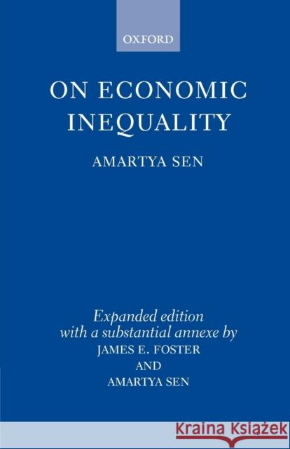 On Economic Inequality