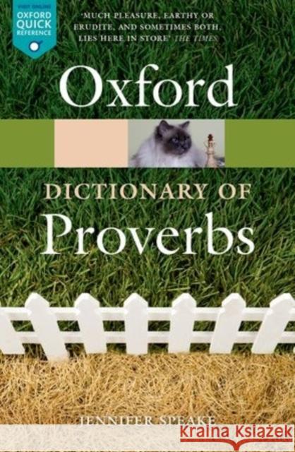 Oxford Dictionary of Proverbs