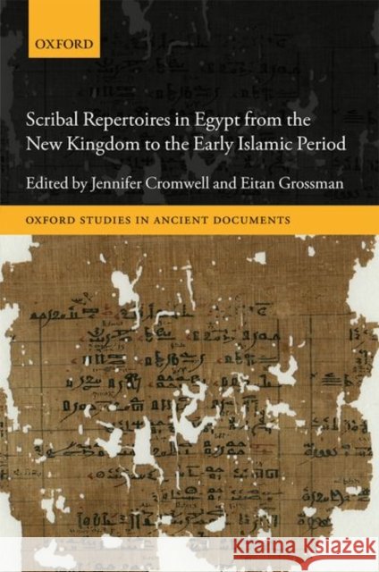 Scribal Repertoires in Egypt from the New Kingdom to the Early Islamic Period