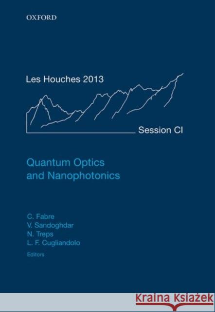 Quantum Optics and Nanophotonics