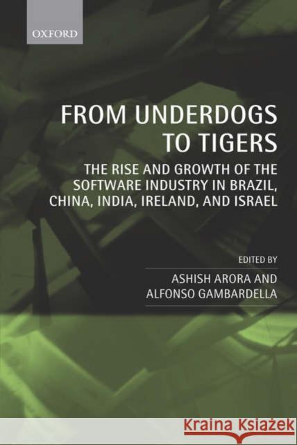 From Underdogs to Tigers: The Rise and Growth of the Software Industry in Brazil, China, India, Ireland, and Israel