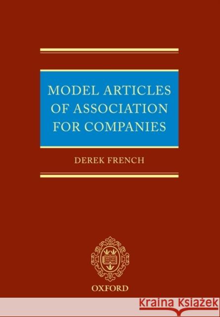 Model Articles of Association for Companies