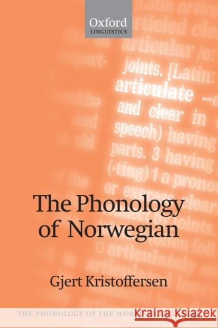 The Phonology of Norwegian