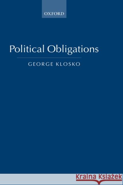 Political Obligations