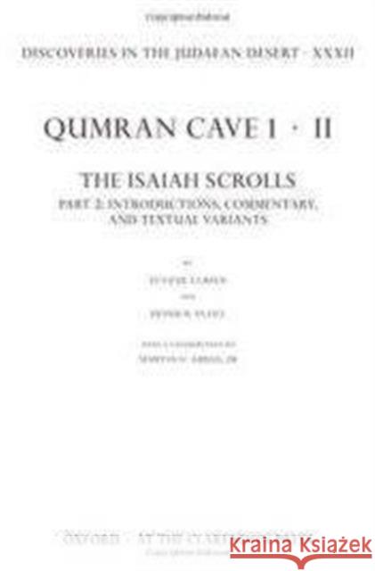 Discoveries in the Judaean Desert XXXII: Qumran Cave 1.II: The Isaiah Scrolls: Part 1 and 2 (Set)