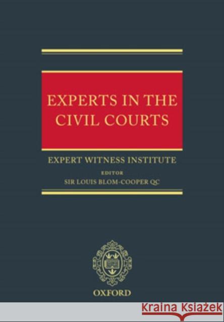 Experts in the Civil Courts