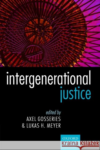 Intergenerational Justice