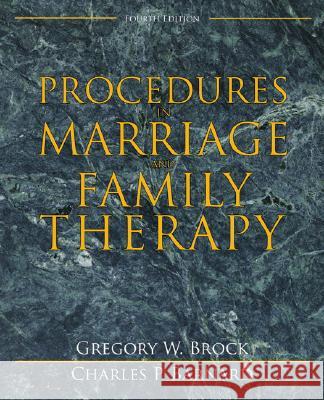 Procedures in Marriage and Family Therapy