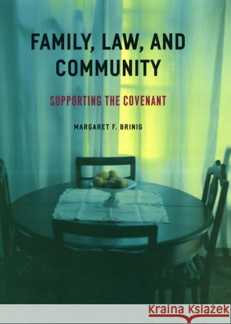 Family, Law, and Community: Supporting the Covenant