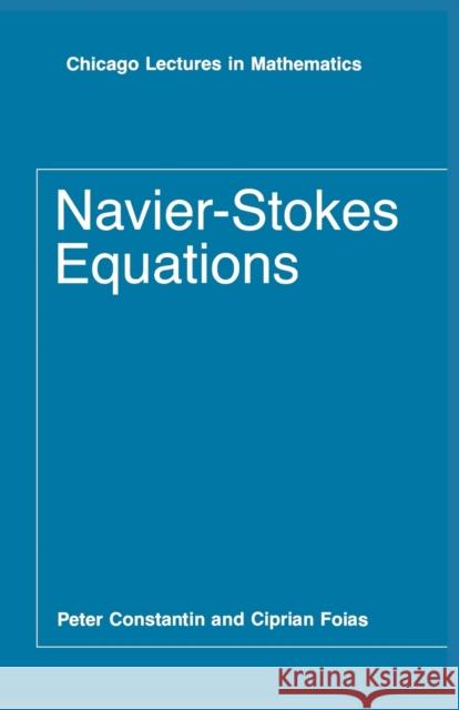 Navier-Stokes Equations