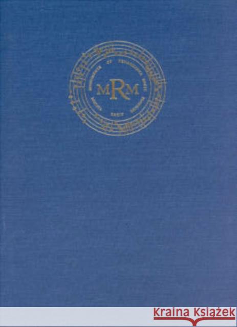 Sacred Music from the Cathedral at Trent, 12: Trent, Museo Provinciale d'Arte, Codex 1375 (Olim 88)