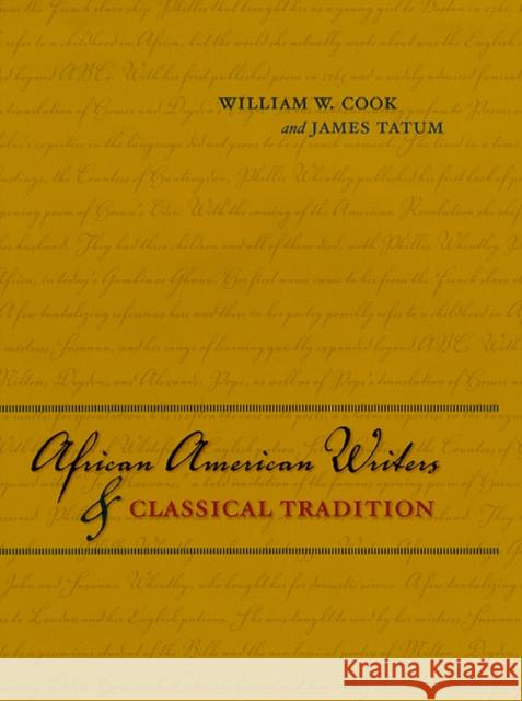 African American Writers and Classical Tradition