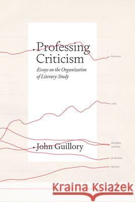 Professing Criticism: Essays on the Organization of Literary Study