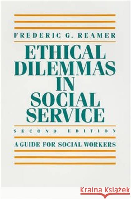 Ethical Dilemmas in Social Service