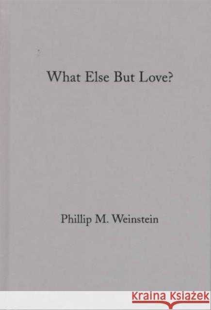 What Else But Love?: The Ordeal of Race in Faulkner and Morrison