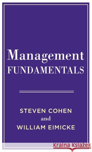 Management Fundamentals