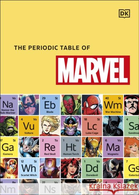 The Periodic Table of Marvel