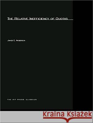 The Relative Inefficiency of Quotas