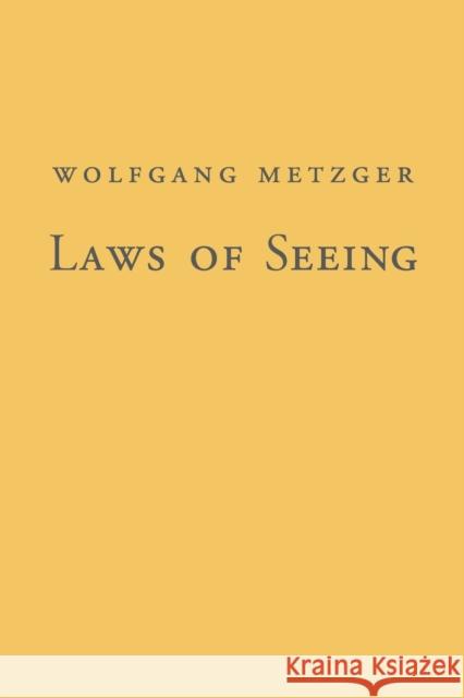 Laws of Seeing