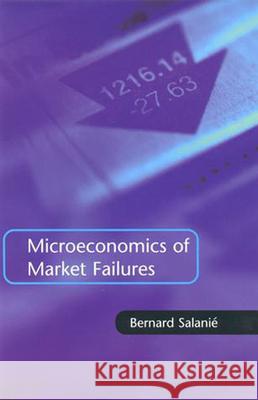 Microeconomics of Market Failures