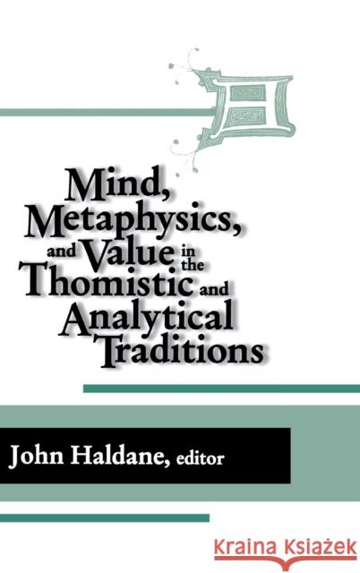 Mind Metaphysics Value Thomistic