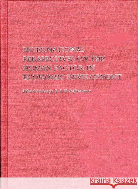 International Perspectives on the Human Factor in Economic Development