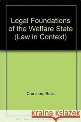 Legal Foundations of the Welfare State