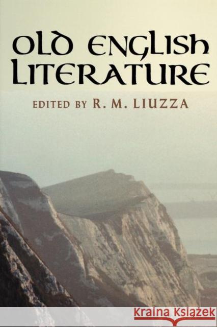 Old English Literature: Critical Essays