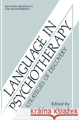 Language in Psychotherapy: Strategies of Discovery