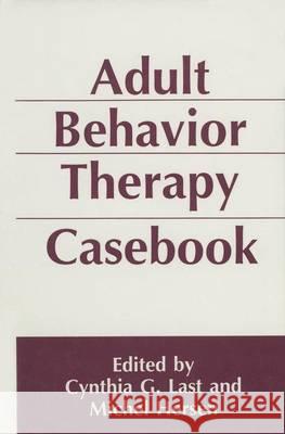 Adult Behavior Therapy Casebook