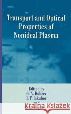 Transport and Optical Properties of Nonideal Plasma