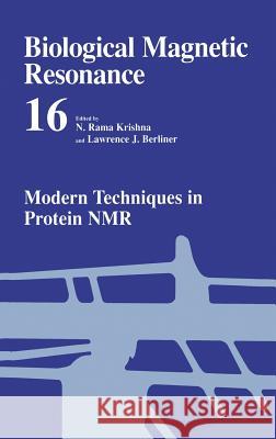 Modern Techniques in Protein NMR