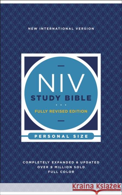 NIV Study Bible, Fully Revised Edition, Personal Size, Hardcover, Red Letter, Comfort Print