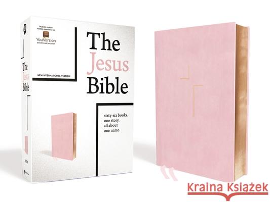 The Jesus Bible, NIV Edition, Imitation Leather, Pink