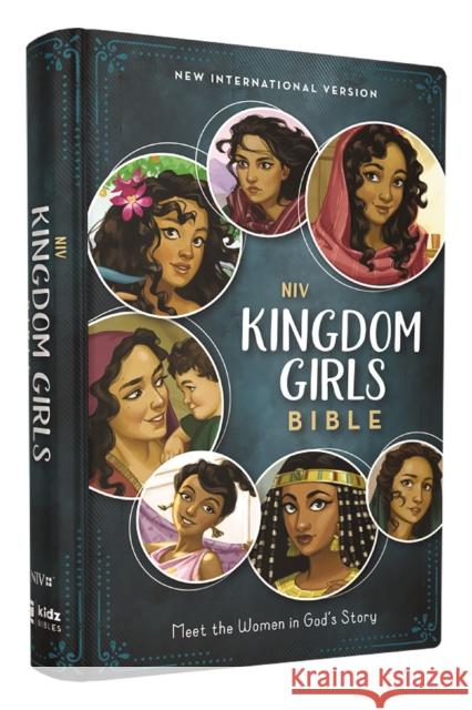 NIV, Kingdom Girls Bible, Full Color, Hardcover, Teal, Comfort Print: Meet the Women in God's Story